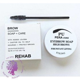 تصویر ژل لیفت کننده قوی ابرو پراویس Eyebrow Soap 