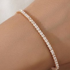 تصویر دستبند نگین دار ساده Simple-jeweled-bracelet