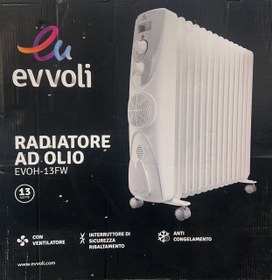 تصویر شوفاژ برقی ایوولی ایوولی مدل EVOH_13MW fan 