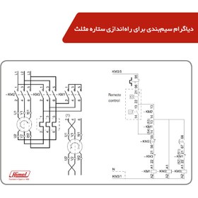 تصویر کنتاکتور 40 آمپر AC v220 (یک باز + یک بسته) هیمل 