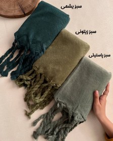 تصویر بیگ اسکارف ساده وارداتی 4001 