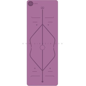 تصویر مت یوگا PU الایمنت Yoga Mat