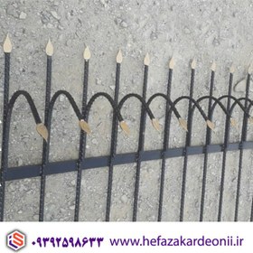 تصویر حفاظ نرده نیزه ای 