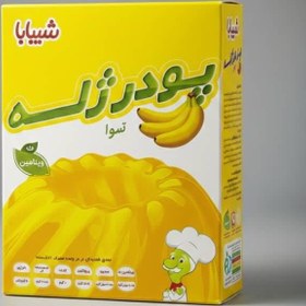 تصویر پودر ژله موز شیبابا 