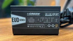 تصویر پاور گرین GREEN 430W EUD استوک 