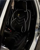 تصویر روکش صندلی سمند نیولاماری VIP خلبانی با پد طبی مناسب سورن پلاس و سمند EX 