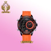 تصویر ساعت مچی مردانه بند پی یو نارنجی ناوی فورس مدل NF9199T ا کد محصول:56087 کد محصول:56087