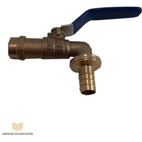 تصویر شیر حیاطی دسته گازی سایز ۱/۲ 