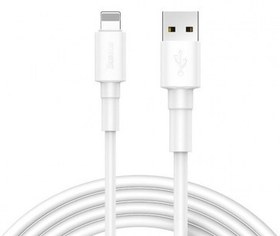 تصویر کابل شارژ و انتقال داده بیسوس USB To Lightning مدل CALSW-02 