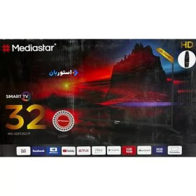 تصویر تلویزیون مدیا استار MS-32ST2S2/F 32ST2S2 MS-32ST2S2/F MediaStar 32ST2S2 HD Android TV 2024