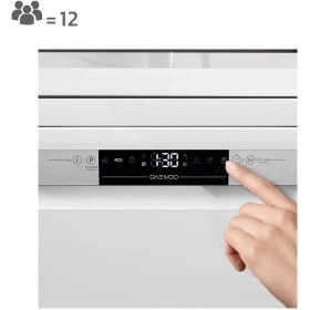 تصویر ماشین ظرفشویی دوو مدل DDW-30W1252 Daewoo DDW-30W1252 Dishwasher