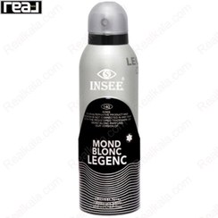 تصویر اسپری بدن مردانه اینسی مدل MOND BLONC LEGEND حجم 200 میل 