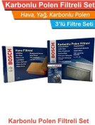 تصویر ست فیلتر خودرو مجموعه تعمیر و نگهداری بوش سری 1 BMW F40 1.16I پس از هوا + روغن گرده کربن 2020 Bosch 