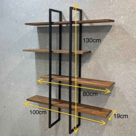 تصویر شلف دیواری مدل برلین 