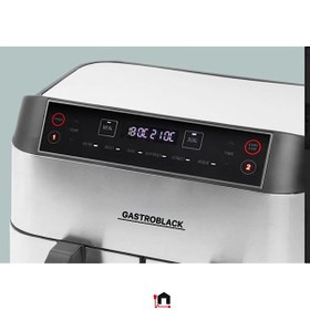 تصویر سرخکن دوقلو گاستروبلک مدل GASTROBLACK AIR FRYER KS-A02-C2 