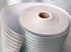 تصویر فوم پلی اتیلن رولی 20 میلیمتر با روکش متالایز 25 متری با عرض 1 متر 