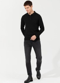 تصویر Slim Fit Triko Kazak 