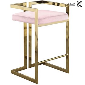 تصویر صندلی اپن ناپل - ۵۰ سانتی متر / طلایی / دایاموند naples stool bar