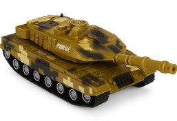 تصویر تانک اسباب‌ بازی کنترلی مدل بیسیم و موزیکال 