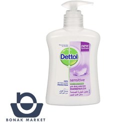 تصویر مایع دستشویی آنتی باکتریال دتول سنسیتیو Dettol Sensitive حجم 200 میلی لیتر 