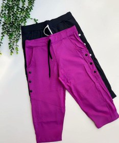 تصویر شلوارک فانتزی دکمه نما 