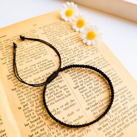 تصویر دستبند بافت مربعی 