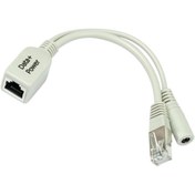 تصویر کابل آداپتور POE میکروتیک مدل RBPOE Microtek RBPOE POE Adapter Cable