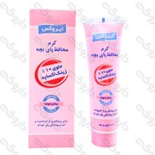 تصویر کرم محافظ پای بچه ایروکس حجم ۱۰۰ میلی لیتر حاوی ۱۰ درصد زینک اکساید 
