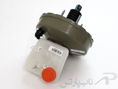 تصویر مجموعه بوستر و پمپ ترمز پژو ۲۰۶ و ۲۰۷ اتومات با ESC کد CR40062101 