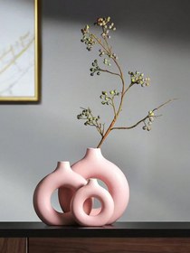 تصویر گلدان دونات 