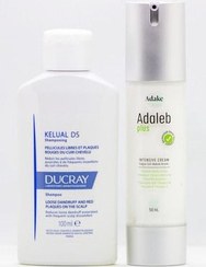 تصویر Ducray شامپو kelual ds anti dandruff 100ml adakeb به علاوه کرم مراقبت های ویژه 50ml 