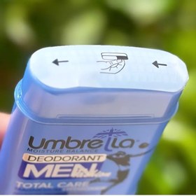 تصویر ژل دئودورانت مردانه Hero Man وزن 75 گرم آمبرلا Umbrella Mens Fashion Deodorant 75ml