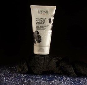 تصویر ماسک اسکراب لایه بردار زغال و شکر وارمی(مناسب پاکسازی عمیق پوست) ا GEL MASK+SCRUB VARMI GEL MASK+SCRUB VARMI