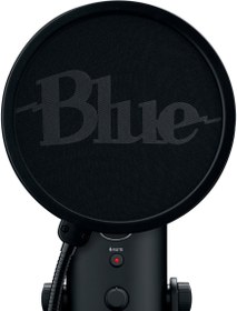 تصویر میکروفون بلو Blue Yeti - Blackout Edition + Custom Pop Filter 