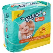 تصویر بسته 18 عددی پوشک سایز 2 مرسی 