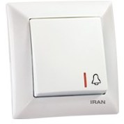 تصویر کلید و پریز ایران الکتریک مدل الیزه کرم ا iran electric elizeh model iran electric elizeh model