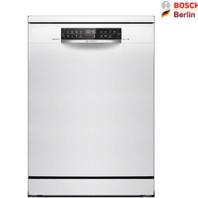 تصویر ماشین ظرفشویی 14 نفره بوش سفید Bosch Dishwasher SMS6ECW57E Bosch Dishwasher sms6ecw57e Capacity 14