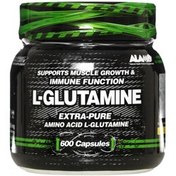 تصویر کپسول ال گلوتامین آلامو 600 عددی L-Glutamine