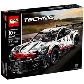 تصویر لگو سری تکنیک مدل 42096 LEGO Technic Porsche 911 RSR 42096 Building Kit 1580 قطعه