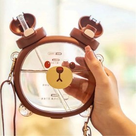 تصویر قمقمه خرسی ظرفیت ۷۵۰ میلی لیتر دو کاره 