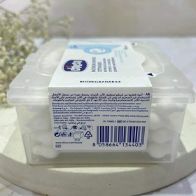 تصویر گوش پاک کن 90 عددی محافظ دار چیکو chicco Cotton Swab code:134410