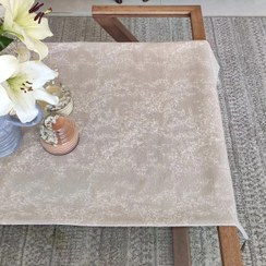 تصویر رانر طرح پتینه کرم رنگ 