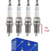 تصویر شمع موتورهای XU7 بنزینی و گاز سوز ، K4M ،TU3JP ، 1600 OHV ، 1600 INJ با گپ 0.9 میلی متر شرکتی ایساکو 1040300497 پژو 405 