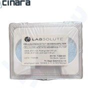 تصویر خرید کاغذ فیلتر غشایی سلولز استات LABSOLUTE قطر 47 میلی‌متر با منافذ 0.45 میکرون(فیلتر ممبران) 