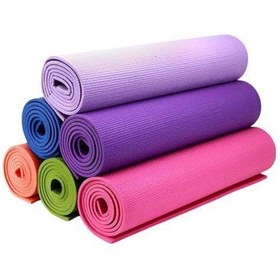 تصویر مت یوگا 8 میل خارجی - بنفش Yoga Mat