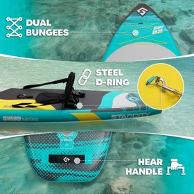 تصویر پدل برد استارسیتی STARCITY مدل SHINY GREEN 