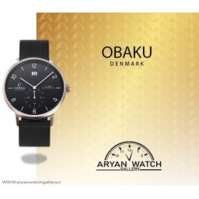 تصویر ساعت مچی مردانه | اوباکو OBAKU V190GDVBMB 