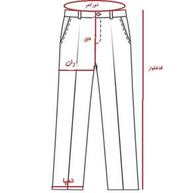 تصویر شلوار کتان پسرانه ارتشی Army linen pants for boys