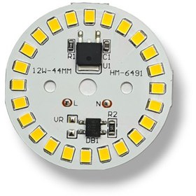 تصویر ماژول 220 ولت 12 وات آفتابی قطر 44 میلیمتر 