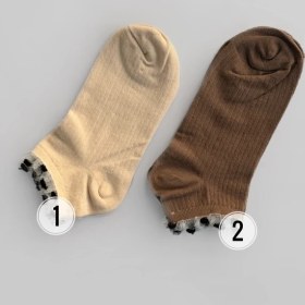 تصویر جوراب مچ تور دار 